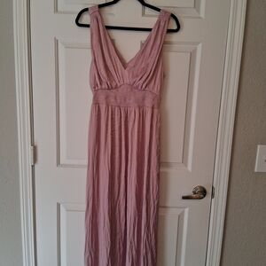 Old Navy Light Pink Maxi Dress